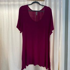 Hot pink 2xl LLR tunic